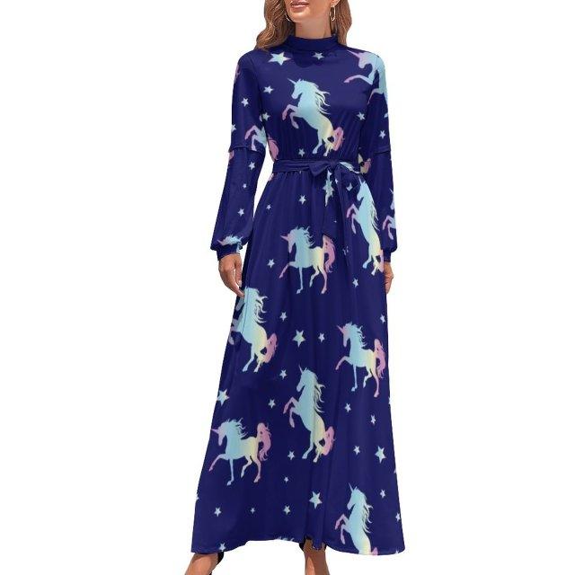 Robe Longue Licorne Femme - Licorne