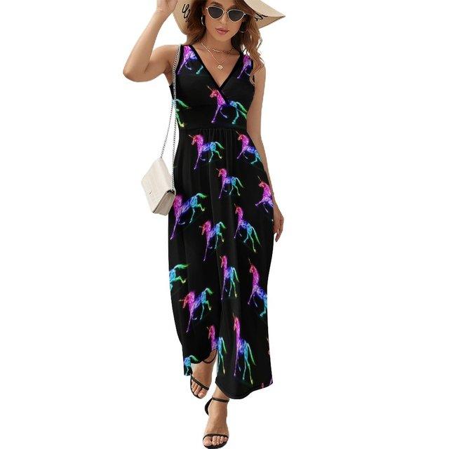 Robe Maxi Licorne Femme - Licorne