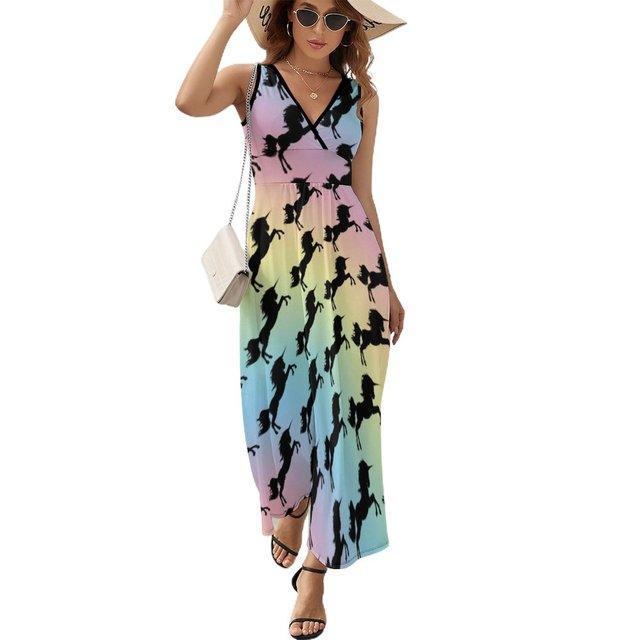 Robe Maxi Licorne Femme - Licorne