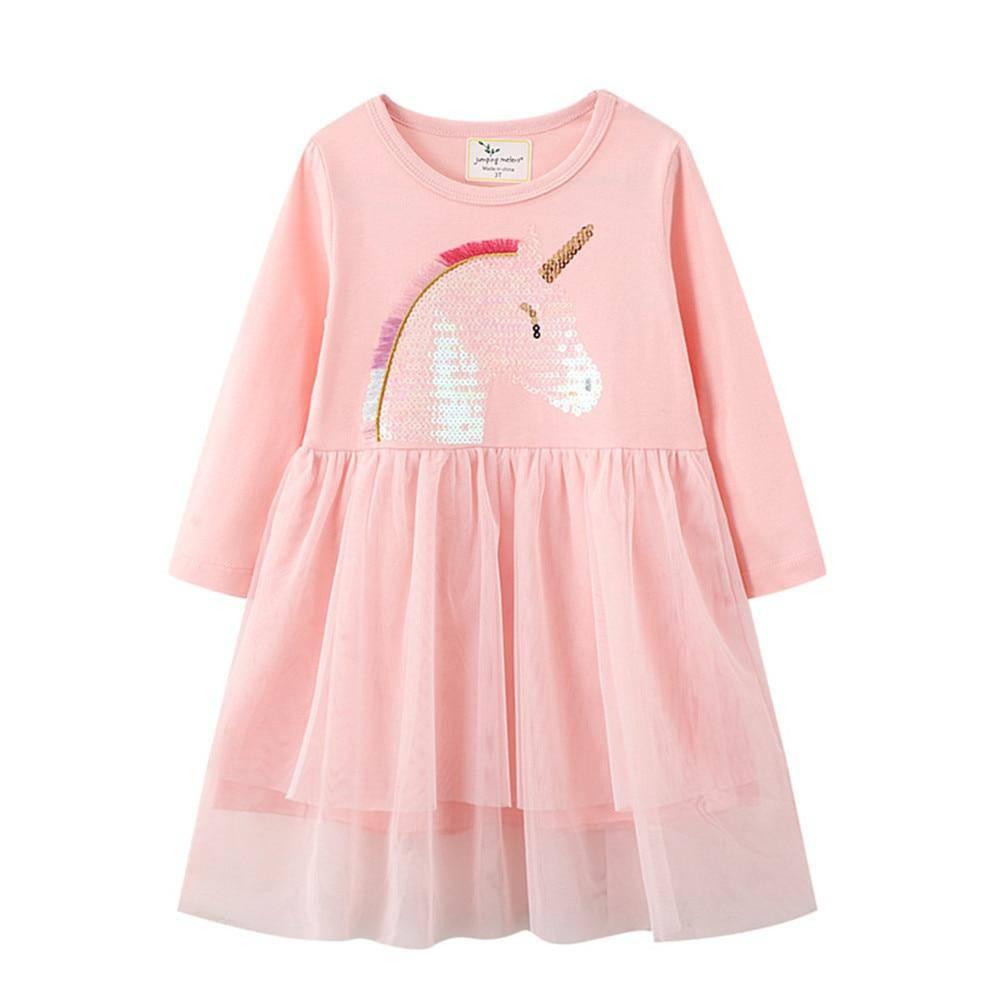 Robe Motif Licorne Brillante - Une Licorne
