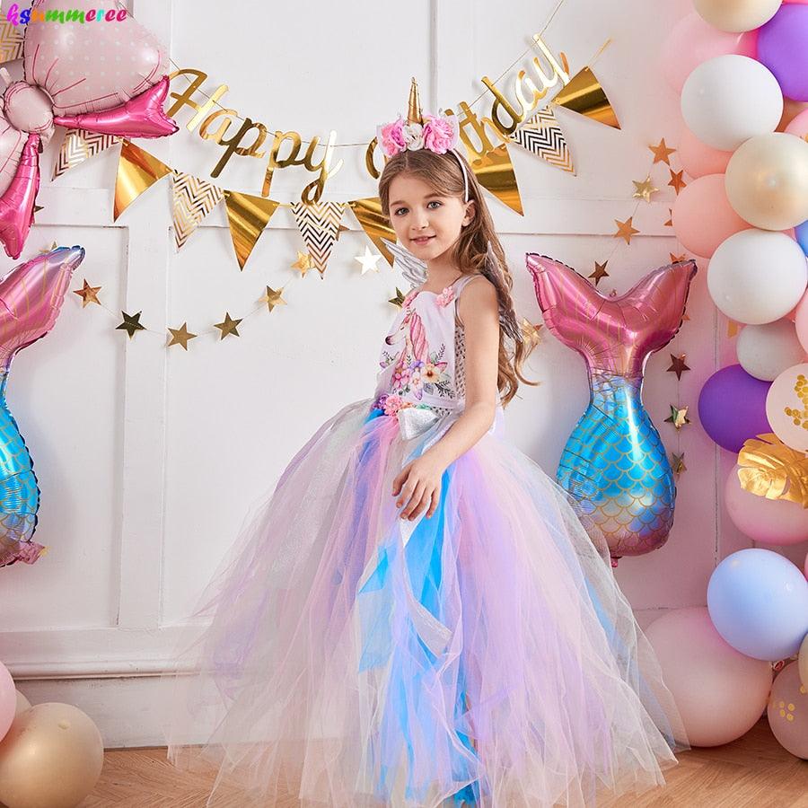 Robe Princesse Licorne Fille - Licorne
