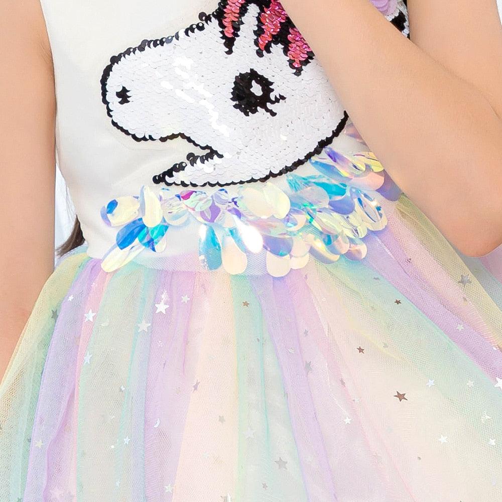 Robe Princesse Licorne Sequins - Licorne