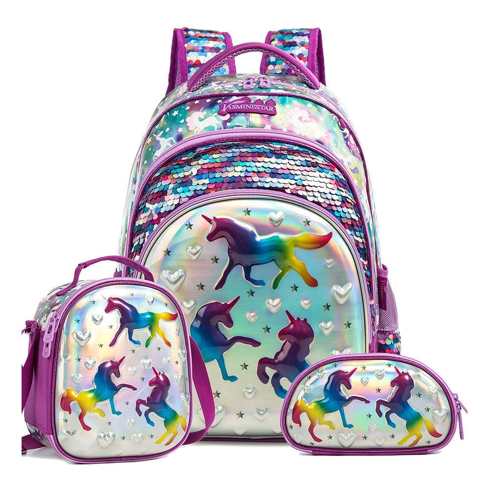Sac à dos 3 en 1 licorne