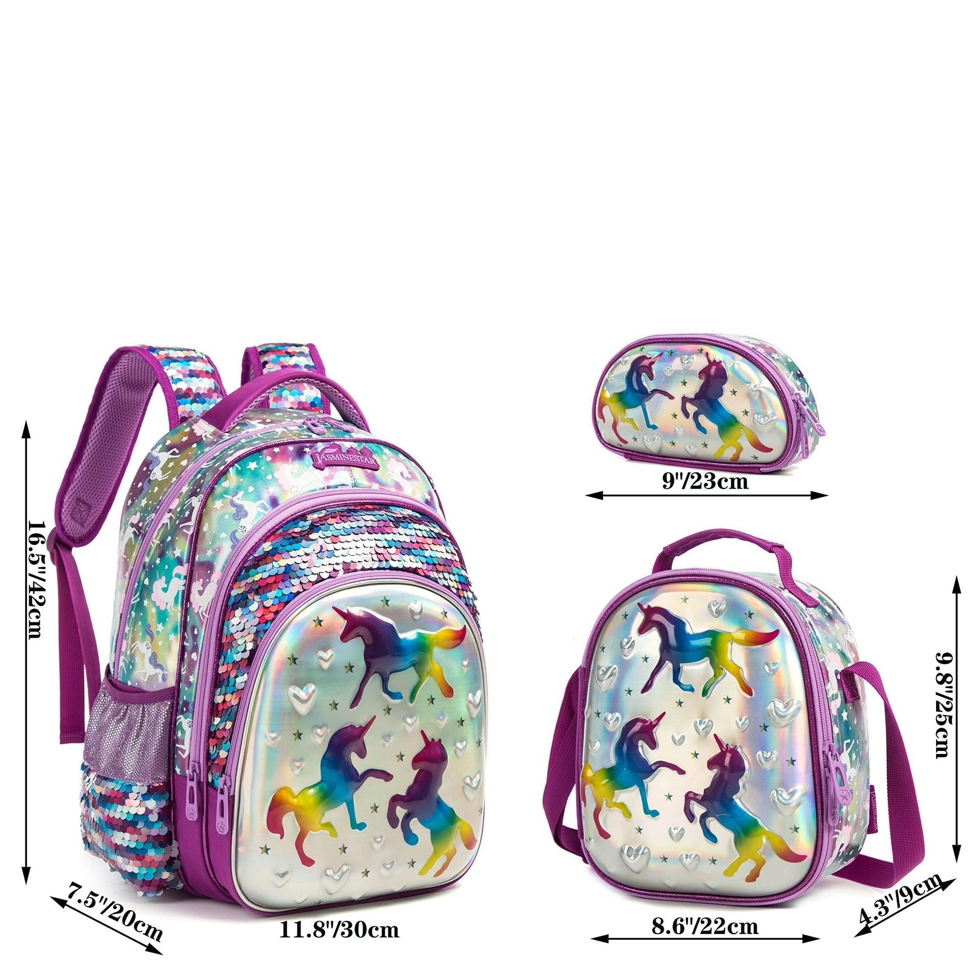Sac à dos 3 en 1 licorne - Licorne