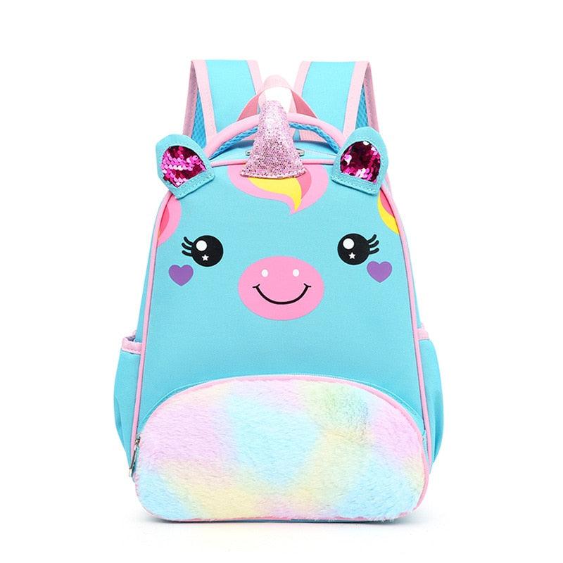 Sac à dos licorne 3D motif dessin animé