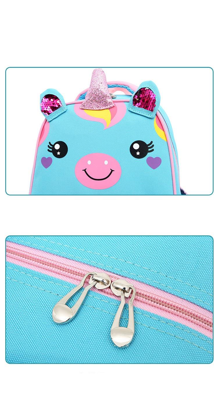Sac à dos licorne 3D motif dessin animé - Licorne