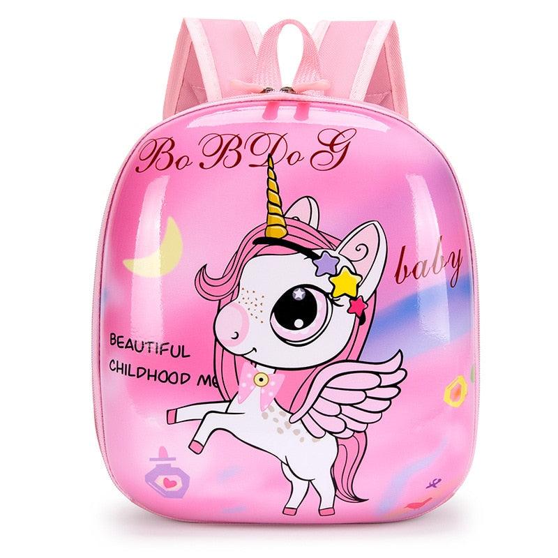 Sac à dos licorne coque rigide