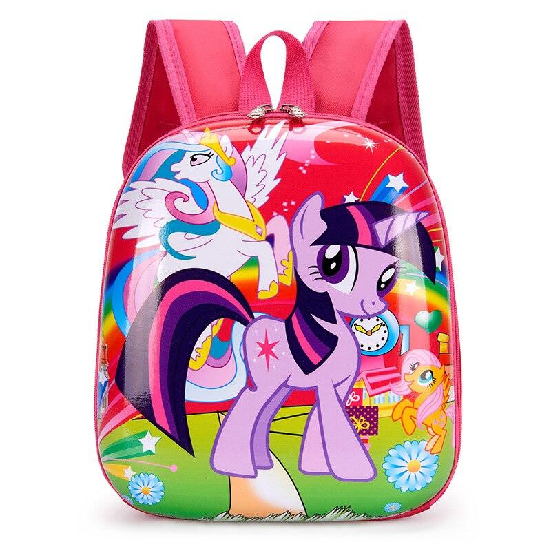 Sac à dos licorne coque rigide rouge