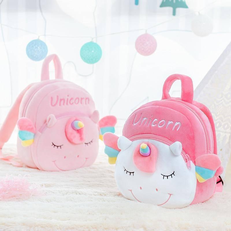 Sac à Dos Licorne Peluche Kawaii - Une Licorne