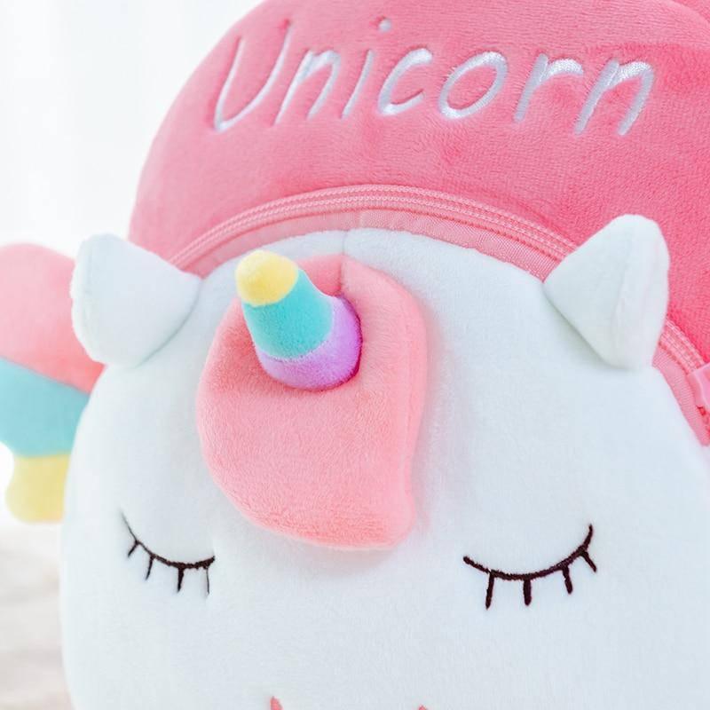 Sac à Dos Licorne Peluche Kawaii - Une Licorne