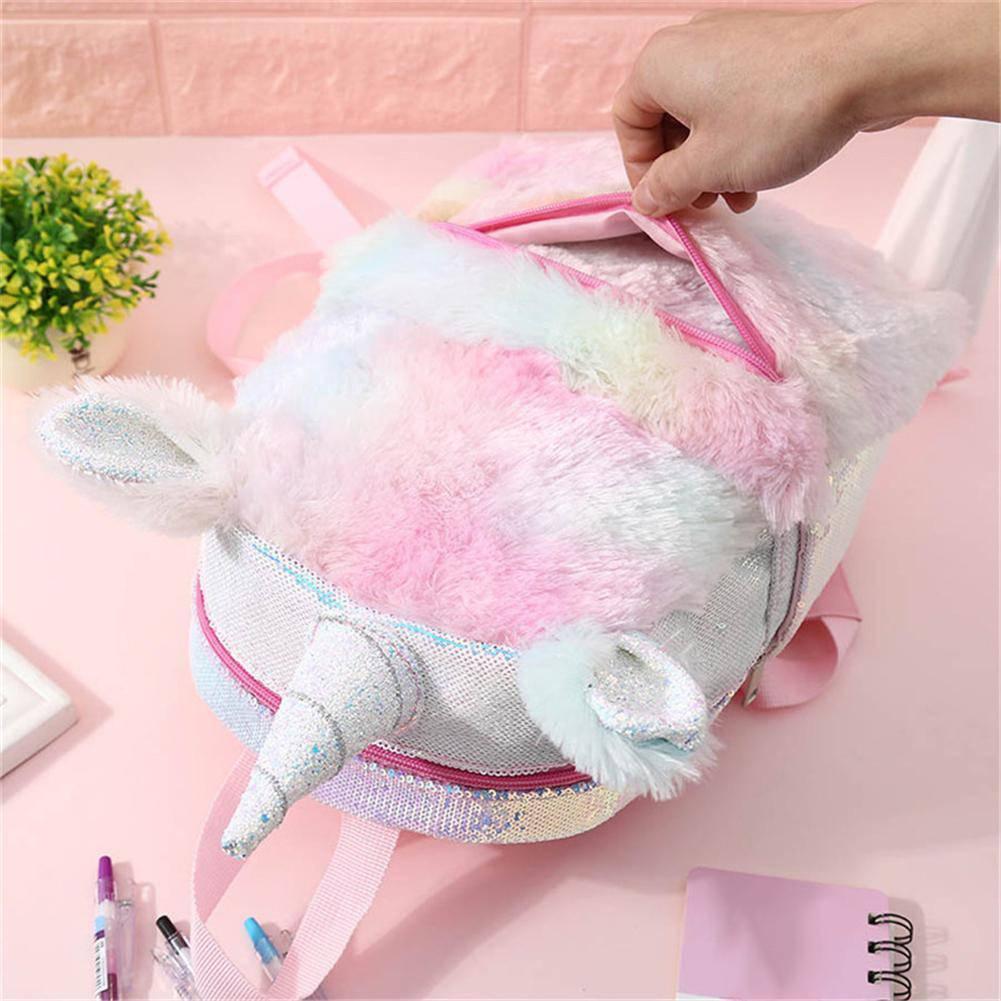 Sac à Dos Licorne<br> Peluche & Sequins - Une Licorne