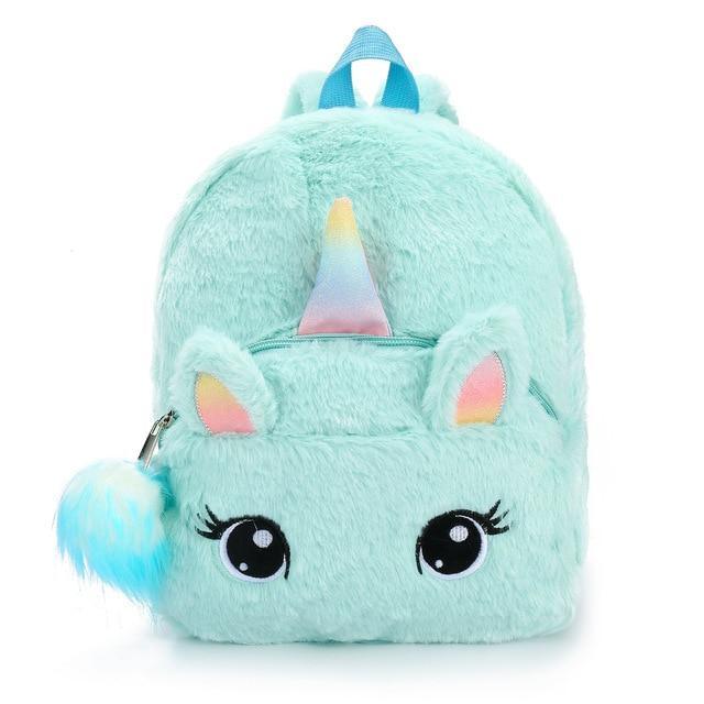 Sac a dos Licorne<br> Tête de Licorne Peluche - Une Licorne