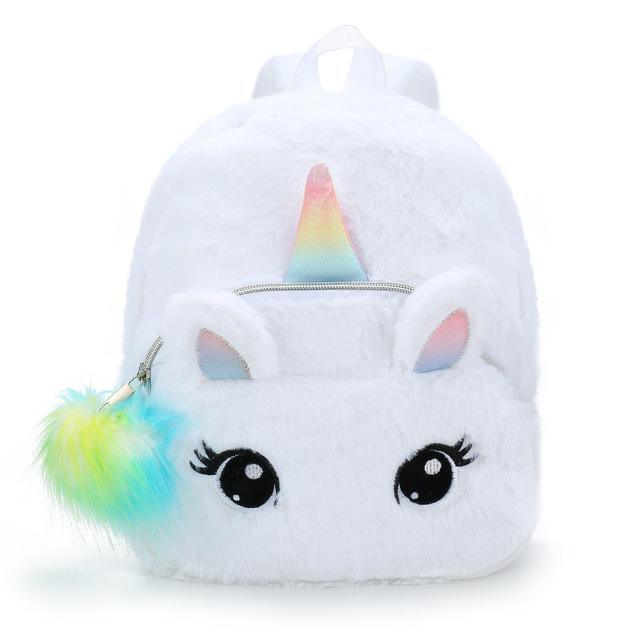 Sac a dos Licorne<br> Tête de Licorne Peluche - Une Licorne