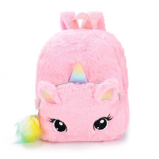 Sac a dos Licorne<br> Tête de Licorne Peluche - Une Licorne