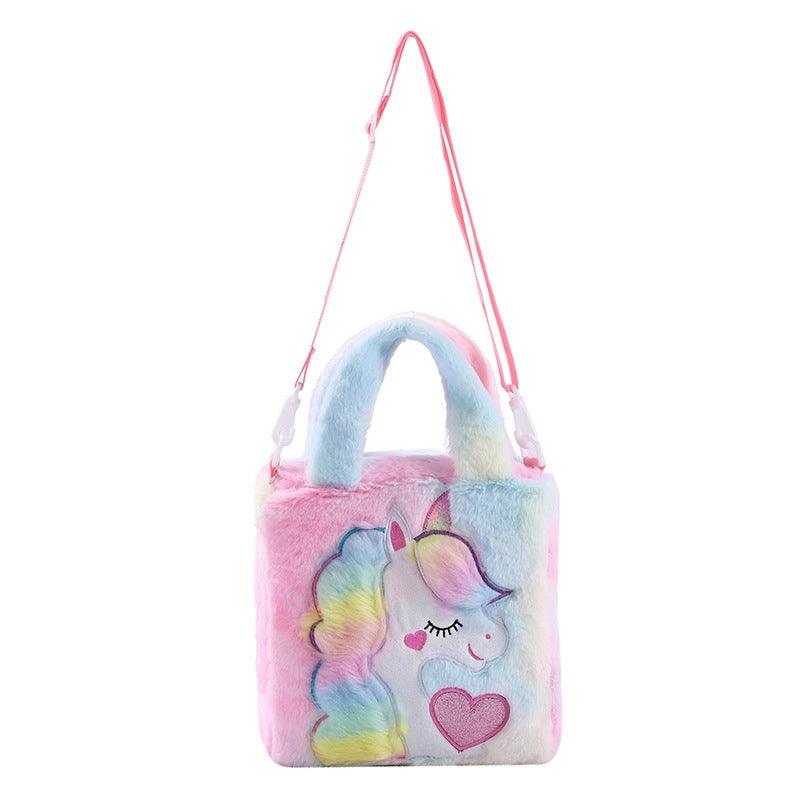 Sac à main licorne fourrure - Licorne
