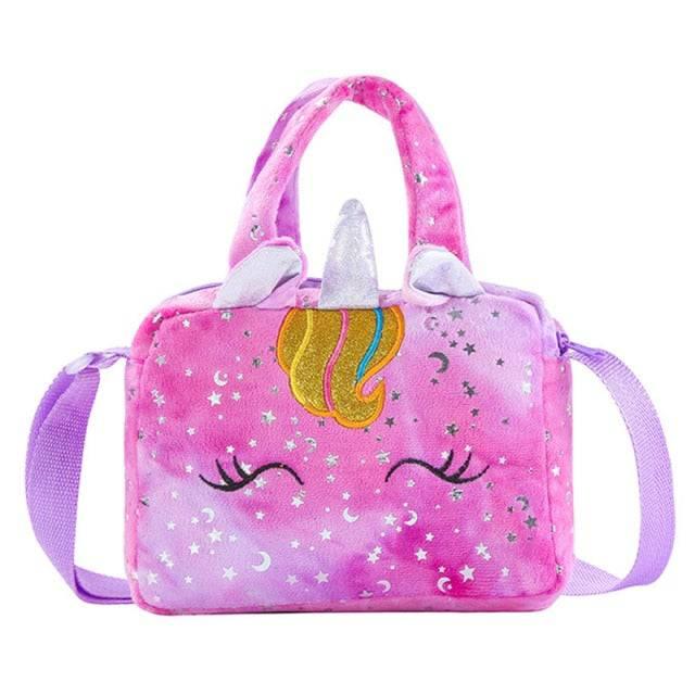 Sac à main licorne peluche - Licorne