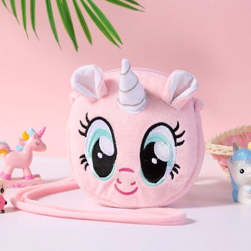 Sac bandoulière licorne Kawaii rose