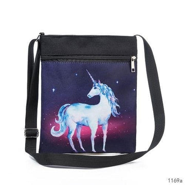 Sac Licorne Noir - Une licorne