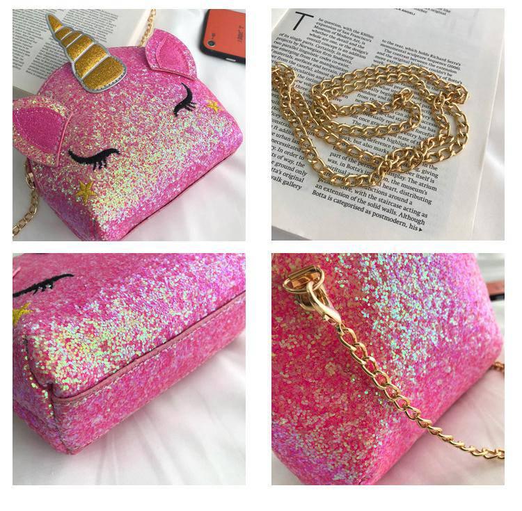 Sac Licorne<br> Paillette - Une Licorne