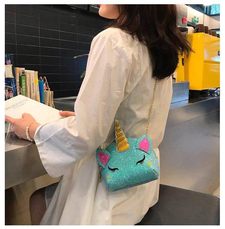 Sac Licorne<br> Paillette - Une Licorne