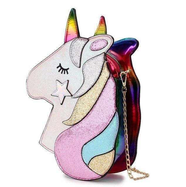Sac Licorne<br> Forme Tête de Licorne - Une Licorne