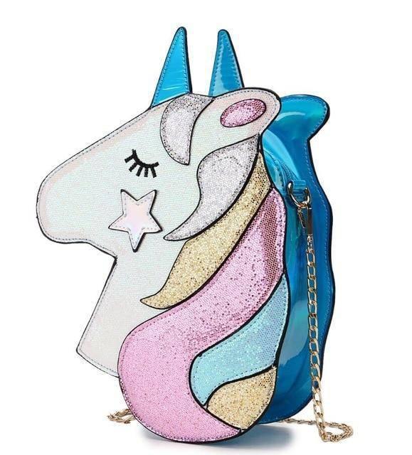 Sac Licorne<br> Forme Tête de Licorne - Une Licorne