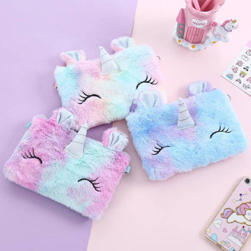 Sac Licorne<br> Peluche - Une Licorne