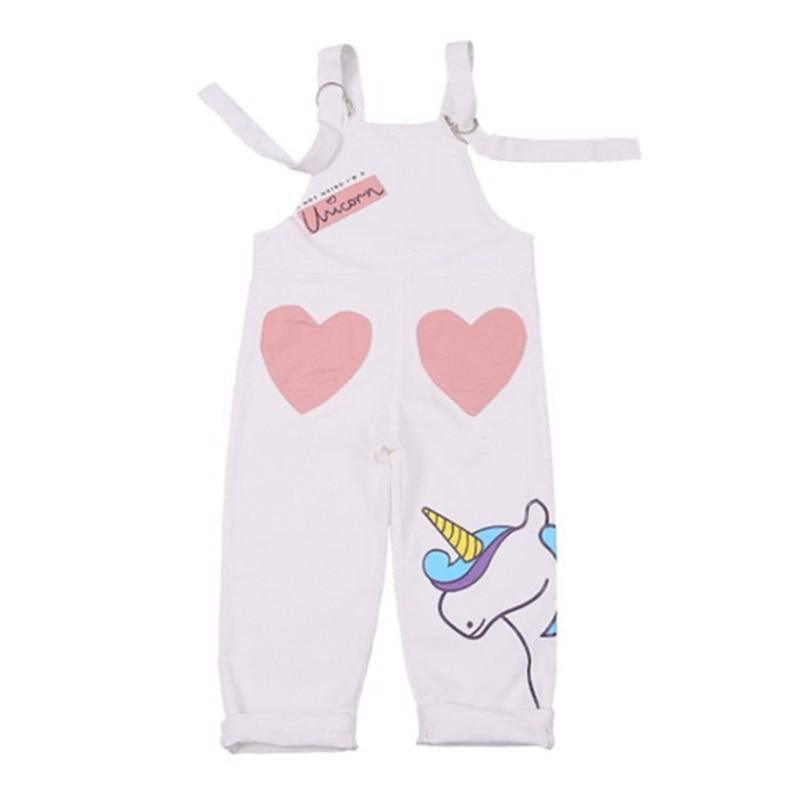 Salopette Licorne Fille - Une Licorne