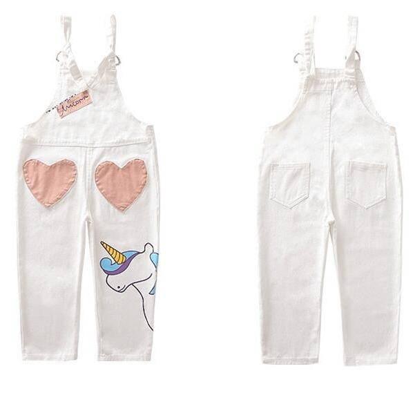 Salopette Licorne Fille - Une Licorne