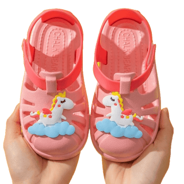 Sandales licorne plage enfant