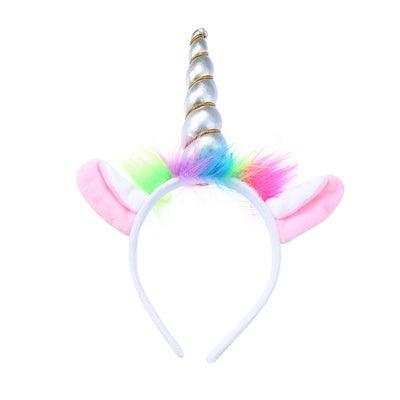 Serre-tête fluorescent licorne