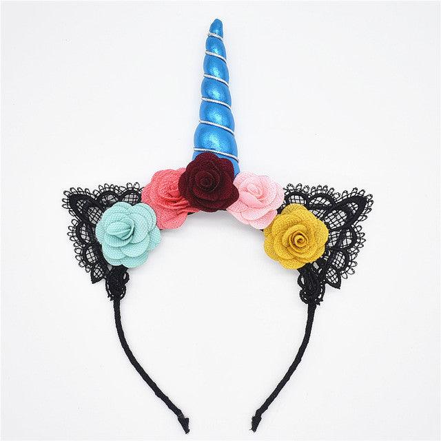 Serre-tête licorne dentelle - Licorne