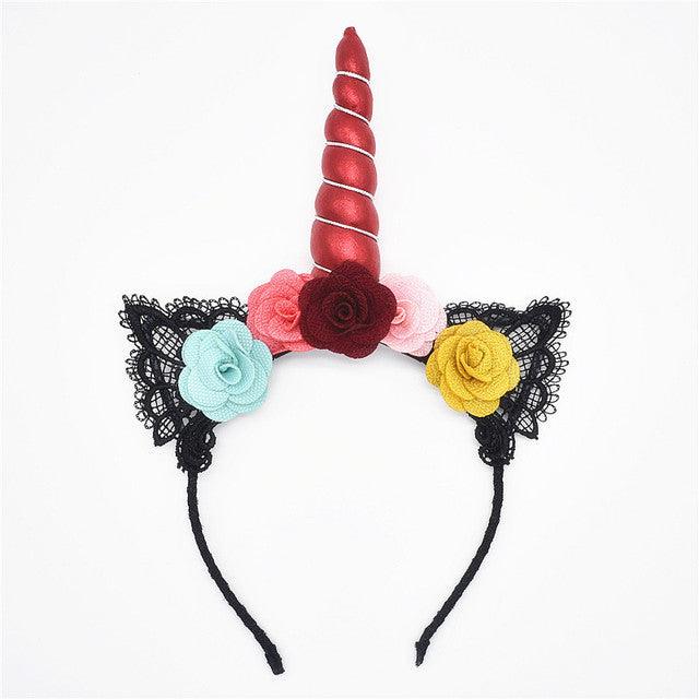 Serre-tête licorne dentelle - Licorne