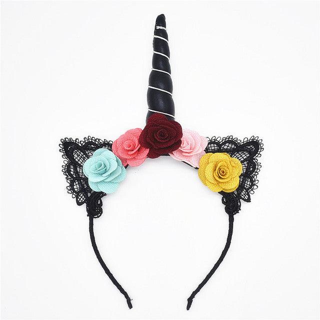 Serre-tête licorne dentelle - Licorne