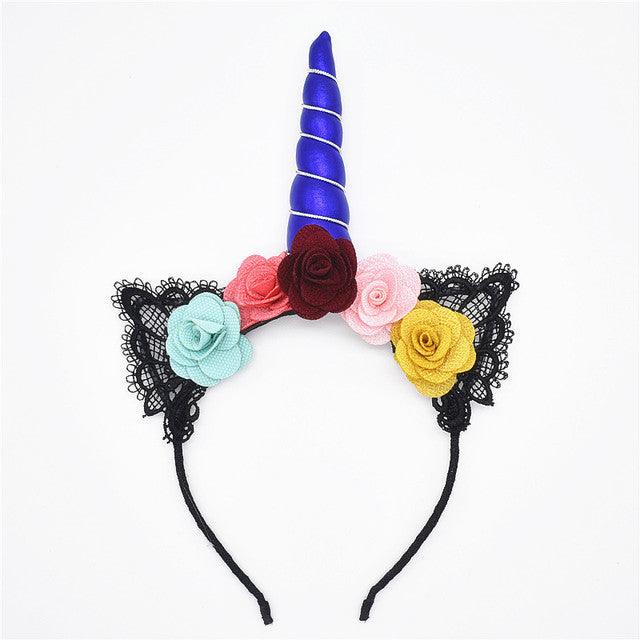 Serre-tête licorne dentelle - Licorne
