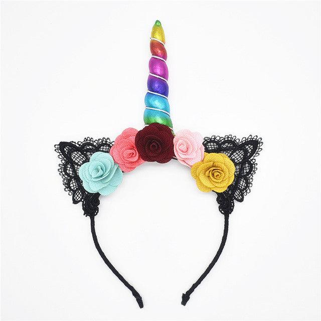 Serre-tête licorne dentelle - Licorne