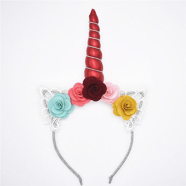 Serre-tête licorne dentelle - Licorne