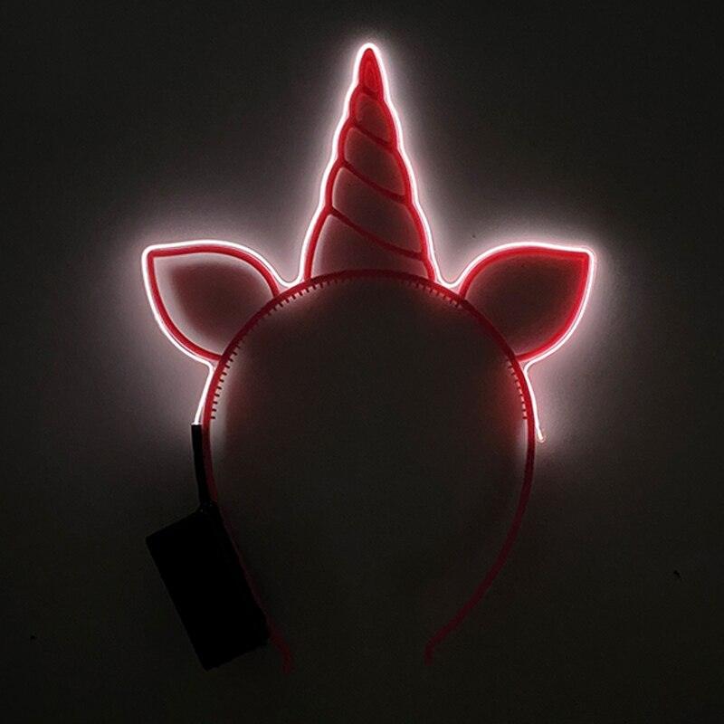 Serre-tête licorne lumineux - Licorne