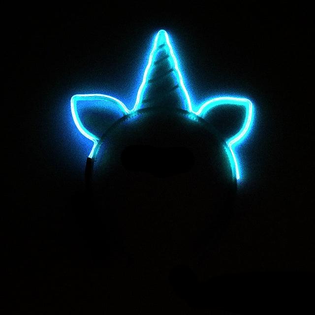 Serre-tête licorne lumineux - Licorne