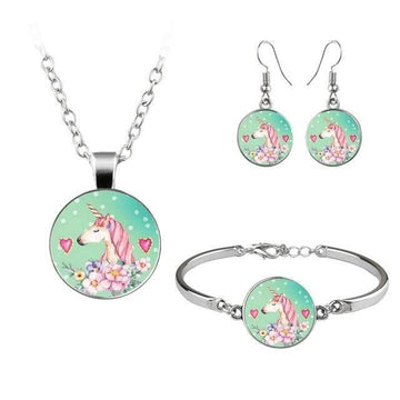 Set Bijoux Licorne Pour Femme - Licorne