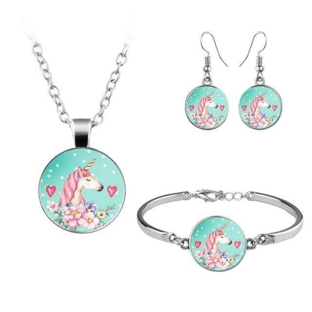 Set Bijoux Licorne Pour Femme - Licorne