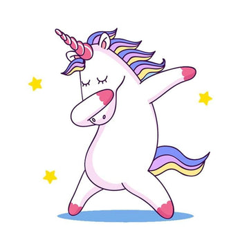 Sticker Licorne Dab - Une Licorne