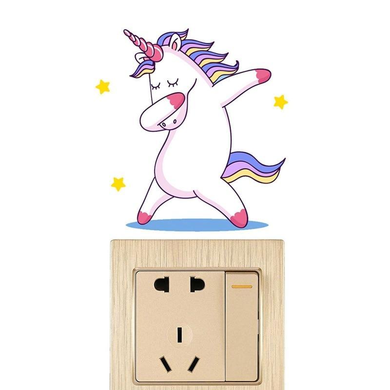 Sticker Licorne Dab - Une Licorne