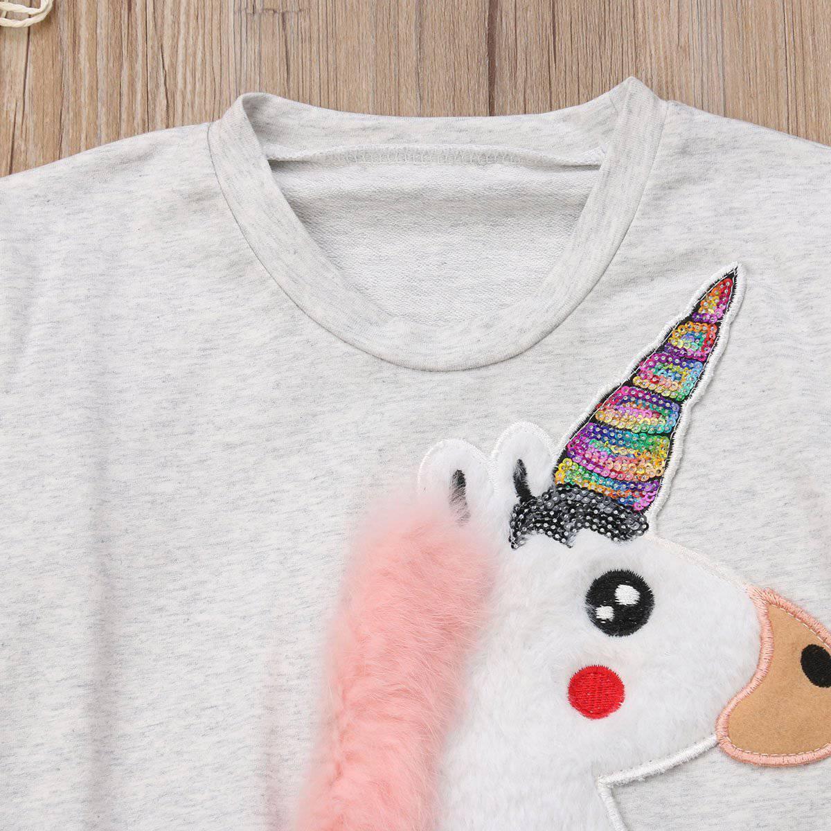 Survêtement Licorne 3D Fille - Une Licorne