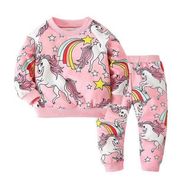 Survêtement Licorne Etoiles Enfants - Une Licorne