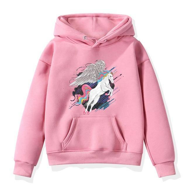 Sweat Fille Licorne - Une Licorne