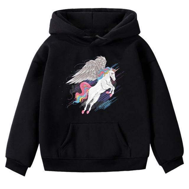 Sweat Fille Licorne - Une Licorne