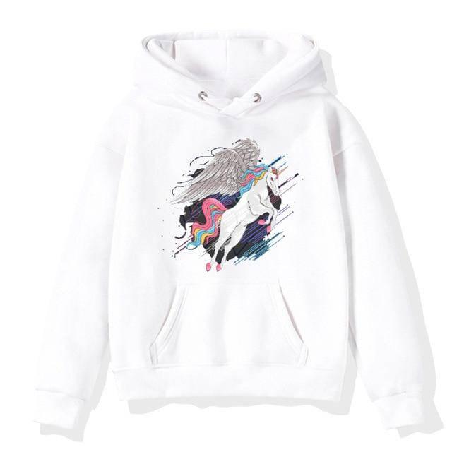 Sweat Fille Licorne - Une Licorne