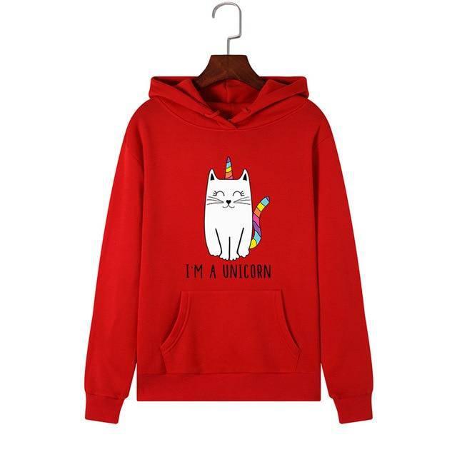 Sweat Licorne Chat - Une Licorne