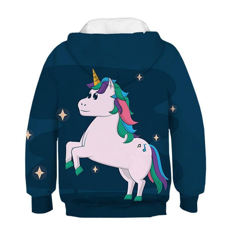 Sweat Licorne Garçon - Une Licorne